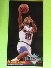Michael Adams #230 Basketball Cards 1993 Fleer Jam Session Prices
