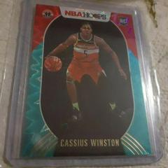 Cassius Winston [Teal] Basketball Cards 2020 Panini Hoops Prices