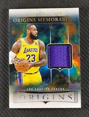 LeBron James #13 Basketball Cards 2023 Panini Origins Memorabilia Prices