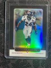 Champ Bailey [Black Refractor] #132 Football Cards 2005 Topps Chrome Prices