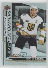 Mark Stone #LP-11 Hockey Cards 2021 Upper Deck Ovation Lead Performers Prices