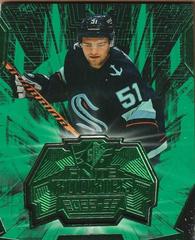 Shane Wright [Green] #F-12 Hockey Cards 2022 SPx Finite Rookies Prices