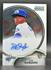 Dee Gordon #15 Baseball Cards 2011 Bowman Sterling Rookie Autographs Prices