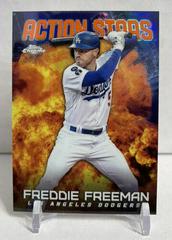 Freddie Freeman [Orange] #ASC-10 Baseball Cards 2023 Topps Chrome Update Action Stars Prices