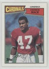 Cedrick Mack Football Cards 1987 Topps Prices