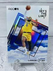 LeBron James #6 Basketball Cards 2021 Panini Recon Sky's the Limit Prices