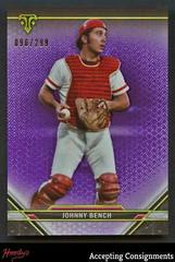Johnny Bench [Amethyst] #5 Baseball Cards 2021 Topps Triple Threads Prices