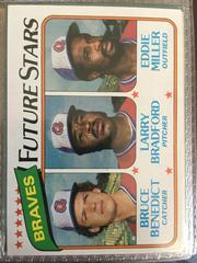 Braves Future Stars [Benedict, Bradford, Miller] #675 Baseball Cards 1980 Topps Prices