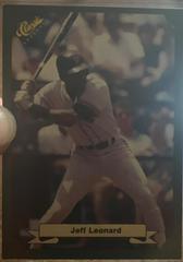 Jeff Leonard #64 Baseball Cards 1987 Classic MLB Game Prices