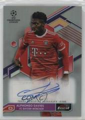 Alphonso Davies Soccer Cards 2022 Topps Finest UEFA Club Competitions Autographs Prices