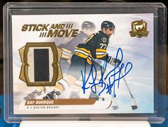 Ray Bourque [Gold Autograph] Hockey Cards 2020 Upper Deck The Cup Stick and Move Patch Prices