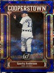 Sparky Anderson [Blue] #CT14 Baseball Cards 2023 Panini Donruss Cooperstown Prices