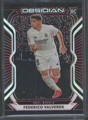 Federico Valverde [Red] #13 Soccer Cards 2020 Panini Obsidian Prices
