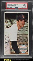 Camilo Pascual #32 Baseball Cards 1964 Topps Giants Prices