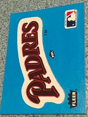 Padres “Team Logo Sticker” Baseball Cards 1985 Fleer Stickers Prices