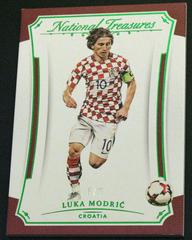 Luka Modric [Emerald] Soccer Cards 2018 Panini National Treasures Prices