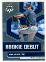 Ian Anderson #RD7 Baseball Cards 2021 Panini Mosaic Rookie Debut Prices