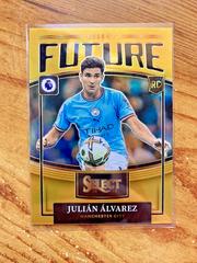 Julian Alvarez [Gold] #201 Soccer Cards 2022 Panini Select Premier League Prices