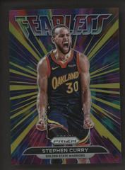 Stephen Curry [Gold Prizm] Basketball Cards 2021 Panini Prizm Fearless Prices