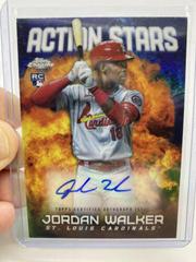 Jordan Walker #ASCA-JW Baseball Cards 2023 Topps Chrome Update Action Stars Autographs Prices