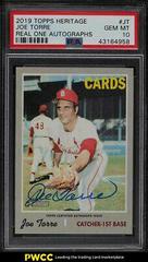 Joe Torre Baseball Cards 2019 Topps Heritage Real One Autographs Prices
