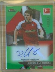 Dominique Heintz [Green Refractor] #BCA-DH Soccer Cards 2020 Topps Finest Bundesliga Autographs Prices