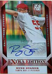 Ryne Stanek [Signature] #9 Baseball Cards 2013 Panini Elite Extra Edition Prices