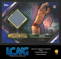 The Miz [Blue] #MR-TM Wrestling Cards 2019 Topps WWE Road to Wrestlemania Mat Relics Prices