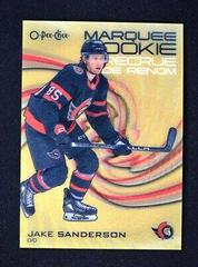 Jake Sanderson #3D-SA Hockey Cards 2022 O Pee Chee 3D Marquee Rookies Prices