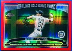 Ichiro [Red Refractor] Baseball Cards 2006 Topps Chrome Prices