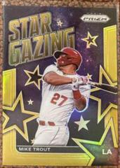 Mike Trout [Gold Prizm] #SG-2 Baseball Cards 2022 Panini Prizm Star Gazing Prices