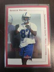 Reggie Wayne [Star Ruby] #207SR Football Cards 2001 Fleer Premium Prices