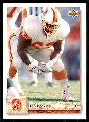Ian Beckles #557 Football Cards 1992 Upper Deck Prices