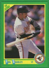Phil Bradley Baseball Cards 1990 Score Prices