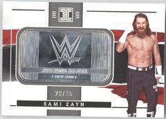 Sami Zayn Wrestling Cards 2022 Panini Impeccable WWE Silver Logo Prices