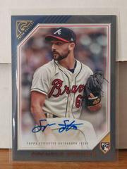 Spencer Strider [Blue] #RA-SS Baseball Cards 2022 Topps Gallery Rookie Autographs Prices