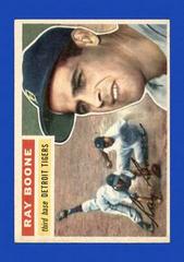 Ray Boone [White Back] #6 Baseball Cards 1956 Topps Prices