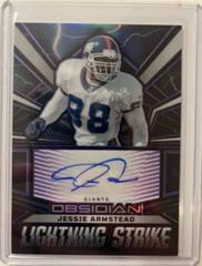 Jessie Armstead [Electric Etch Purple] #17 Football Cards 2023 Panini Obsidian Lightning Strike Signature Prices