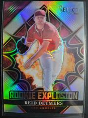 Reid Detmers Baseball Cards 2022 Panini Select Rookie Explosion Prices