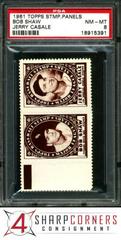 Bob Shaw, Jerry Casale Baseball Cards 1961 Topps Stamp Panels Prices