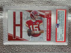 Patrick Mahomes II [Red] #SP-3 Football Cards 2019 Donruss Elite Spellbound Prices