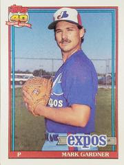 Mark Gardner #757 Baseball Cards 1991 Topps Prices