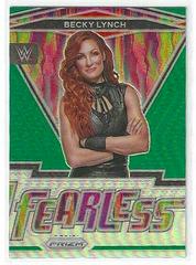 Becky Lynch [Green Prizm] #25 Wrestling Cards 2022 Panini Prizm WWE Fearless Prices