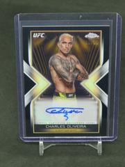 Charles Oliveira [Black Refractor] #MEA-COL Ufc Cards 2024 Topps Chrome UFC Main Event Autograph Prices