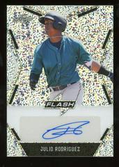 Julio Rodriguez #BA-JR1 Baseball Cards 2020 Leaf Flash Autographs Prices