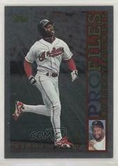 Kenny Lofton Baseball Cards 1996 Topps Profiles Prices