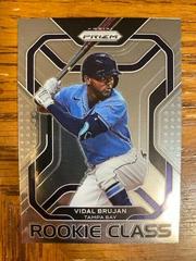 Vidal Brujan #RC-6 Baseball Cards 2022 Panini Prizm Rookie Class Prices