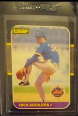 Rick Aguilera #89 Baseball Cards 1987 Leaf Prices