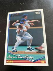 Ryne Sandberg #300 Baseball Cards 1994 Topps Prices
