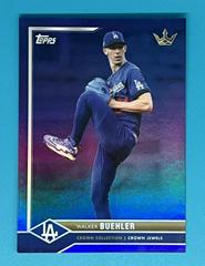 Walker Buehler [Blue Rainbow] #13 Baseball Cards 2022 Topps X Bobby Witt Jr. Crown Prices